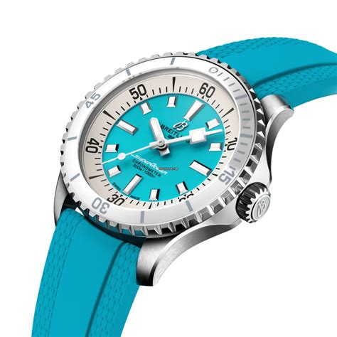 breitling superocean bleu|breitling superocean tiffany blue.